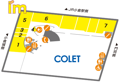 B1階フロア図